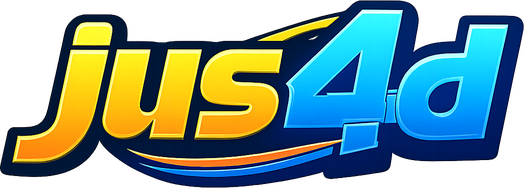 Logo jus4d platform sportsbook dan kasino Indonesia